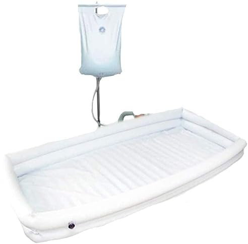badewanne faltbar Aufblasbares Duschbadewannensystem, Krankenhauspflege, Behindertengerechte Badewanne, Badewanne Im Bett, Unterstützende Hilfe Mit Wasserbeutel For Behinderte, Bettlägerige Ältere Pat