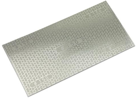 1 papel de lija de diamante de 200 mm x 100 mm para pulir coches, metales, paredes, muebles de madera (150 grano)