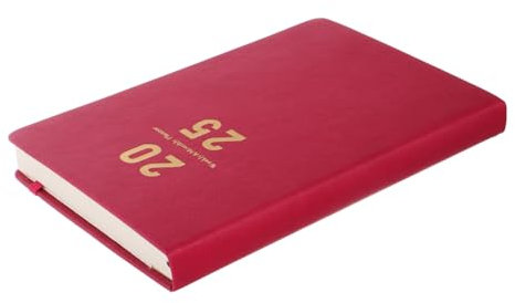STOBOK Planer Wochen Und Monatskalender Mit Hardcover Für Zeitmanagement Und Organisation Notizbuch Für Studenten Und Berufstätige Tragbar Und Leicht Mit Reflexionen Für Persönliche