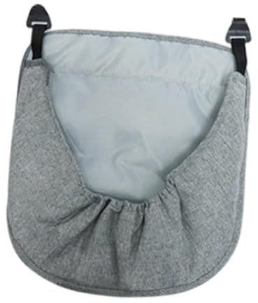 F Fityle Cubierta de los pies del cochecito, muff del pie de dormir universal de dormir resistente al viento desmontable resistente al agua, Gris