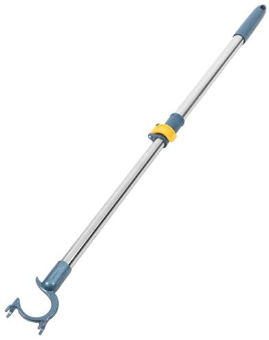 HOLIDYOYO Bastone Armadio Appendiabiti Estensibile in Acciaio Inossidabile da 53-78cm, Bastone Armadio Appendiabiti Leggero e Resistente per Asciugatura e Organizzazione in Casa
