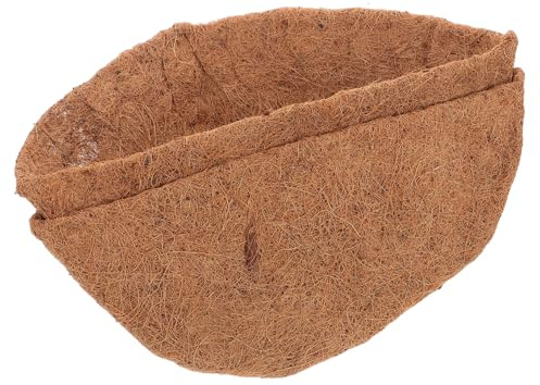 SEWOART Revestimientos para Cestas Colgantes de Pared Semicircular, Revestimientos de Duraderos y Resistentes, Soporte Reforzado, Fácil Instalación para Macetas Colgantes de Interior