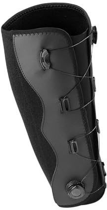 Oxtxuzdm Manga ventilada de ayuda de ternera que resalta la estructura de tensión modificable, revestimiento interior flexible para recuperación muscular durante el ejercicio, fitness, mangas de