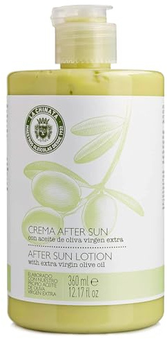 La Chinata - Crema After Sun con Aceite de Oliva Virgen Extra (360 ml) - Línea Clásica