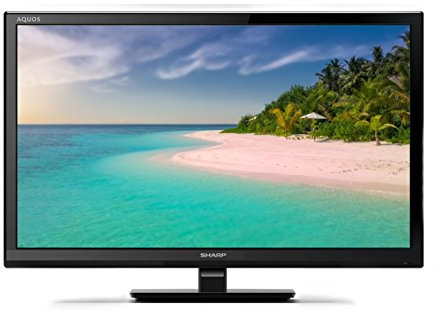 SHARP LC-24CHF4011K 24 Inch HD Ready LED TV with Freeview HD, 2 x HDMI, Scart, USB Record and Media Player