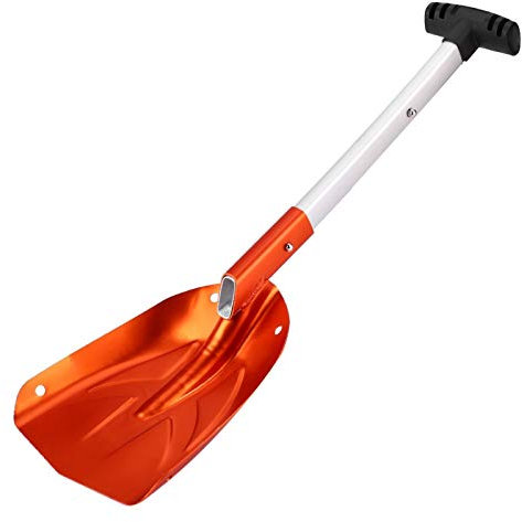 Maquer Pala telescopica da neve in lega di alluminio pala da neve in colore brillante pala da neve invernale pala telescopica, pala invernale, per casa per auto