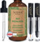 BIO RIZINUSÖL 100% REIN Kaltgepresst + Wimpernfläschen Kit - Haarwachstum | Für Haare Wimpern Augenbrauen & Haut | Haaröl & Gesichtsöl Made in Germany