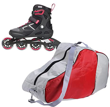 Garneck Schlittschuhtasche Aus Robuste Und Strapazierfähige Tragetasche Für Rollschuhe Mit Verstellbarem Schultergurt Großes Fach Für Einfache Handhabung Und Sauberkeit