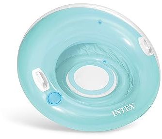 Intex 58883NP - SIT 'N LOUNGES - Bouée gonflable - Fauteuil de piscine - Turquoise
