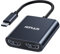 USB-C to Dual HDMI Adapter - 4K@60Hz, Supports iPhone 15, MacBook Pro/Air 2020-2016, Chromebook Pixel, Lenovo/Surface