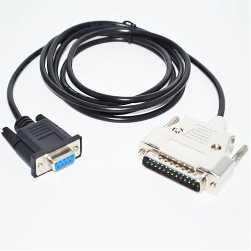 UGGOVXWZH RS232 DB9 9PIN Femelle À DB25 D-SUB25PIN MÂLE Adaptateur Null MODEM CÂBLE(12m)