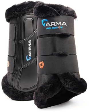 Shires Arma Air Motion SupaFleece borstningsstövlar – svart eller brun helsvart