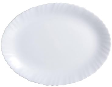 Luminarc Feston 6 Fuente Oval Opal Apto Microondas Apto Frigorífico Reciclable