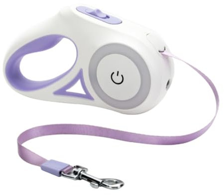 BESPORTBLE Haustierleine Hundeleine Hundetraining leicht Hund Kabel und Pflock ausbinden Hundeclips zusätzlicher Hund Hundekette Welpe Leine für Haustier Haustier-Traktionsseil Nylon Violett