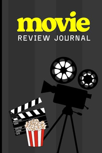 Movie Review Journal: A Film Review Log Book for Movie Lovers