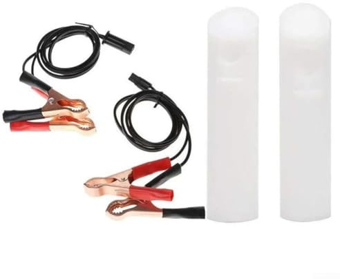 12 V Einspritzdüsen-Reiniger-Adapter-Kit für Autos und Motorräder, Kraftstoffeinspritzdüsen-Spülwerkzeug mit elektrischem Anschluss und Reinigungsrohr für Düsenreinigung und Magnetventilbetätigung (A)