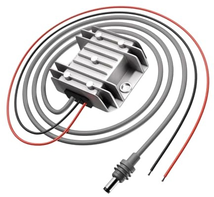 Convertitore di potenza per autoveicoli | Adattatore e trasformatore di alimentazione da 12 V/24 V a 30 V con corrente 3,5 A | Convertitore di tensione elevatore - per viaggi,