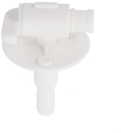 RV Water Tank Drain Valve with Flange for Camco 22223, Camper Fresh Water Drain Cock, Winterisation Fitting, 3/4 Inch or /2 Inch Tubing