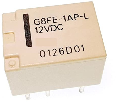 AERBNYEQP Automatiskt relä G8FE G8FE-1AP-L G8FE-1AP-L-12VDC DIP6 12 V (5 st)