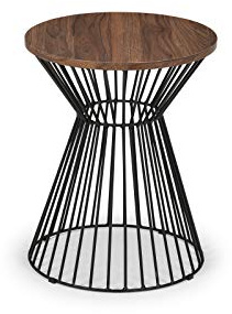 Julian Bowen Lot de 3 tables gigognes Coxmoor, blanc et chêne