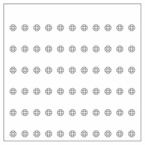 66er Inlay für IKEA SANNAHED Rahmen 35 x 35 Designed für LEGO® minifiguren Platz für 66 Figuren