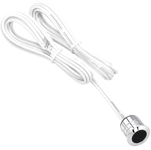 LED Motion Sensor Switch DC 5V-24V Touch Control for Cabinet Lights Under Counter Lighting Auto On Off Energy Saving Easy Install