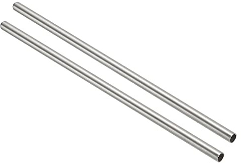 PATIKIL Puits Thermométrique Tuyau Immersion Puit 4mm ID 5mm OD 150mm Acier Inox 304 pour Sans Soudure Puits Thermométrique Brassage Thermomètre 2pcs