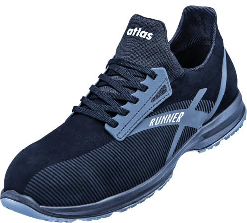 Atlas Runner 95 ESD Sicherheitschuhe Arbeitsschuhe für Herren und Damen S1P wasserabweisend, atmungsaktiv, XP Durchtrittschutz Weite 10 Größe 43