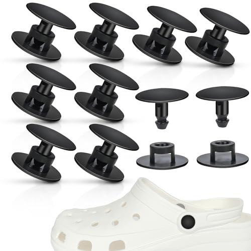 Black Screw Rivet Fastener - Plastic Push-in Hole Rivets (16mm)