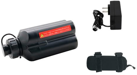 WILLQ 14.8V 10000mAh 7000mAh 5000mAh 3500mAh Sea Fishing Electric Reel Take Up Wheels Lithium Battery Rechargeable with Charger + Connect Lines Cables + Bag,3500mah