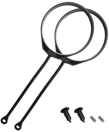 ANBOO 2 unidades de cinta de sujeción para tapa de depósito, para Volkswagen Audi A4L, Q5, Q3, A6, A3, Q7 y muchos más, cinta de seguridad