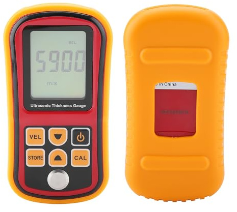 Jauge D'épaisseur à Ultrasons pour Travaux sur le Terrain ou en Hauteur avec Appareil de Mesure pour Tester la Largeur de L'acier