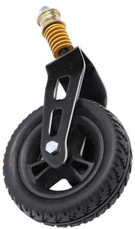 Roue Avant de Fauteuil Roulant avec Ressort Amortisseur, Moyeu en PU à 360 Degrés, Avant Universelle de Remplacement pour Déambulateurs