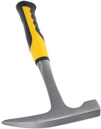 Artibetter Martello Geologico Con Punta Affilata e Manico Ergonomico Per Attività Di Esplorazione Sondaggi e Lavori Di Muratura Leggero e Portatile Per Utilizzo Versatile