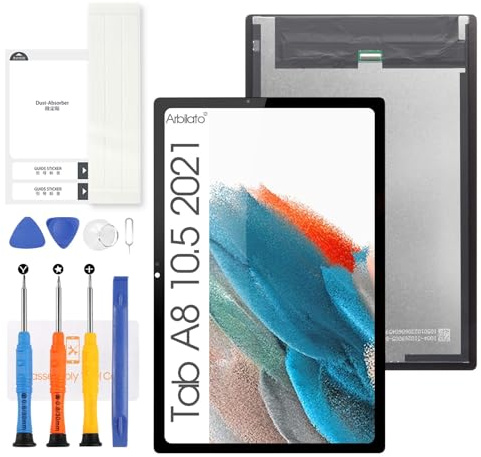 Schermo LCD per Samsung Galaxy Tab A8 10.5 2021 SM-X200 | Digitalizzatore Schermo Sostituzione SM-X205 Display Pannello Assembly Kit(nero)