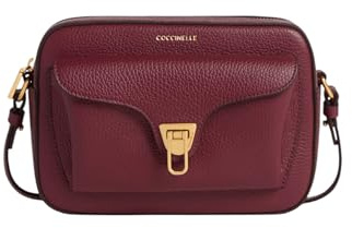 Coccinelle Pelle borsa a tracolla Beat Soft Camera Bag Ribes mirtillo