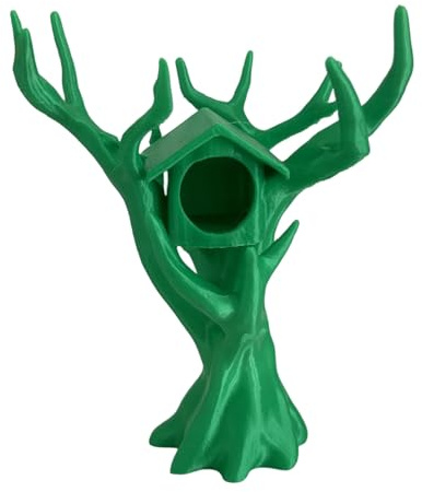HINAYOSAN Dekorative Springspinnen, Verstecke, Höhle, Reptilien, Lebensräume, Baumhaus für kleine Haustiere, natürliches Aussehen, Design für Terrarien, springende Spinnen, Unterschlupf