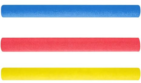 3 Stück Schwimmnudel für Kinder & Erwachsene 120 cm, Regenbogen-Schwimmtrainingsgerät, Schwimmhilfe für Pool, Wasserspiele - Wasserspielzeug - Wassernudel - Water Noodle