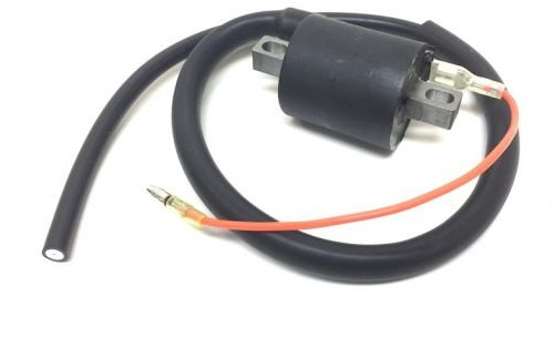 Streetparts24 Zündspule passend für Yamaha Aerox, MBK Nitro 50, Aprilia SR 50 – Leistungsstarke, außenliegende Zündspule mit Zündkabel – Ersatz passend für 50ccm Roller und Mopeds