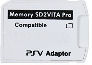 LICHIFIT Dongle dell'adattatore per scheda micro SD SDVVITA PSV per scheda di memoria di gioco di PS Vita 1000/2000 con sistema firmware 3.60 o superiore