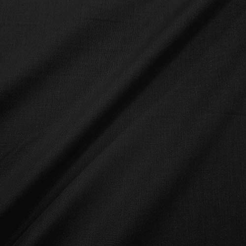 Stoff Baumwollstoff Meterware schwarz Fahnentuch 100% Baumwolle Neuware Lakenstoff