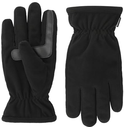 isotoner Men's Water Repellent Stretch Fleece Lined Gloves