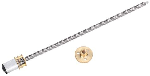 DC-Getriebemotor T5 x 160 mm N20 Gewindereduzierungsmotor mit Langer Abtriebswelle und großem Getriebemoment für elektronische Schlösser (DC6V 60RPM)