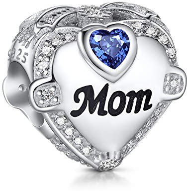 NINGAN S925 Charms Liebe, Familie, Reisen, Geburtstag Anhänger | Geschenk für Frauen, Mädchen, Freunde, Ehefrau, Mutter, Tochter – Geburtstag, Jahrestag, Valentinstag, Weihnachten