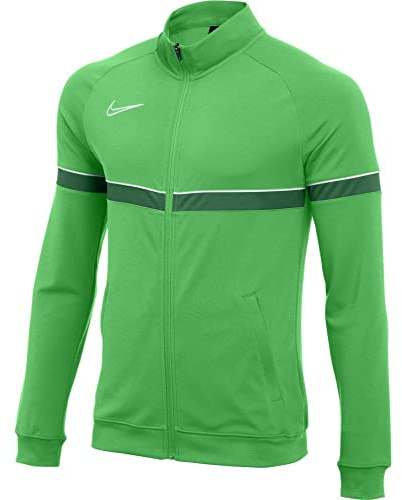 Nike Academy 21 Knit Track Jacket - Giacca sportiva da uomo, taglia XXL, colore: verde/bianco/verde/bianco