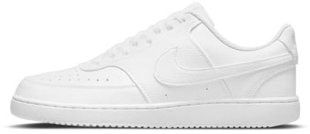 NIKE Nike Court Vision Low Next Nature, Sneaker Hombre, Blanco, 46 EU