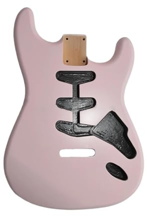 3 Stück Erlenholz, Matt, SSS-Gitarrenkörper, Mehrfarbig, Für DIY-E-Gitarre E-Gitarren-Teile zum Selbermachen (Color : 02)