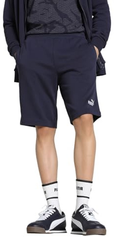 Puma ESS No. 1 Logo Shorts 10, Short tricoté Homme, New Navy,