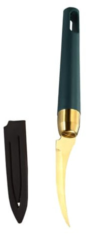 Mikinona Pelapatate Ergonomico per Gamberi Gadget da Cucina Facile da Usare per Uso Personale Strumento per La Rimozione del Filo dei Gamberi Compatto E Facile da Riporre.