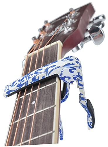 VICASKY Kapodaster für Klassische Gitarre aus Metall Schnellverschluss Starke Saitenspannung Passend für Konzert und Holzgitarre